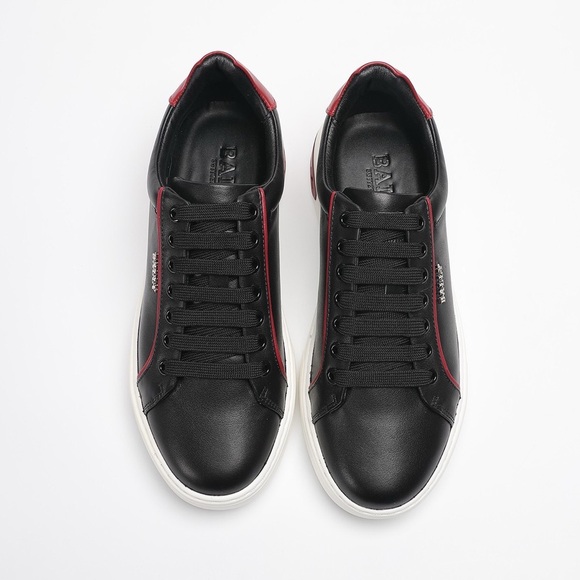Bally Black and Red Sneakers - Picture 6 of 6